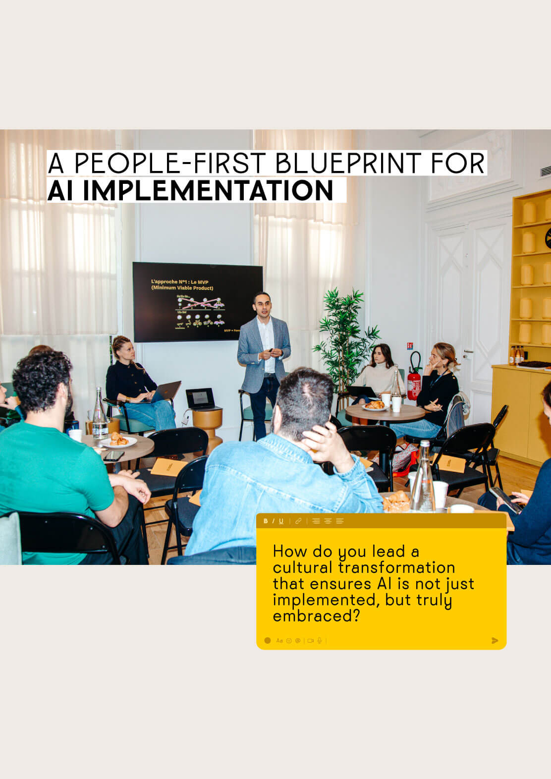 A People-First Blueprint for AI Implementation