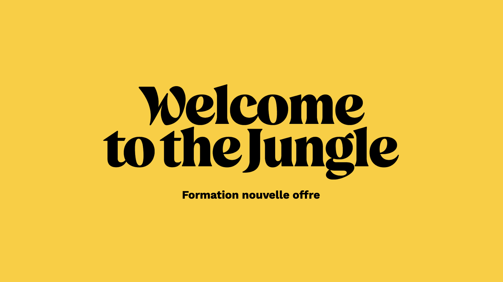 Formation nouvelle offre
