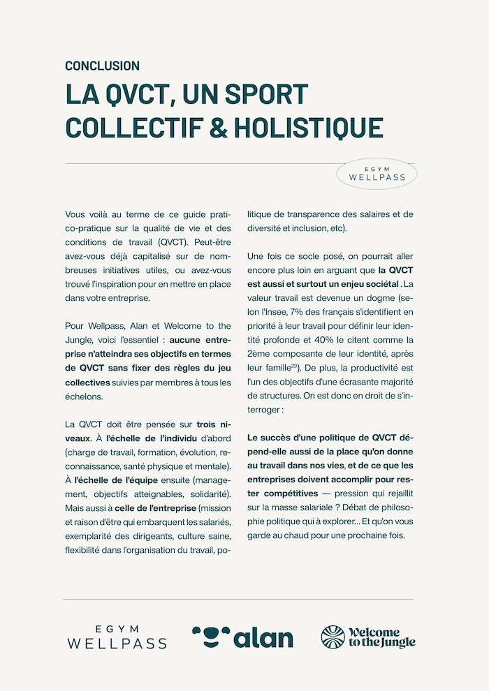 La QVCT, un sport collectif - page 74